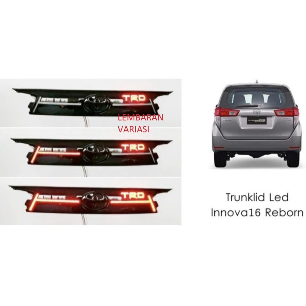 Trunk Lid Led Innova Reborn 2016 Trd