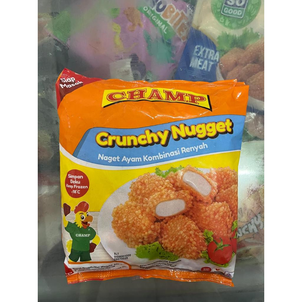 

CHICKEN NUGGET CHAMP BERAT 200 GRAM