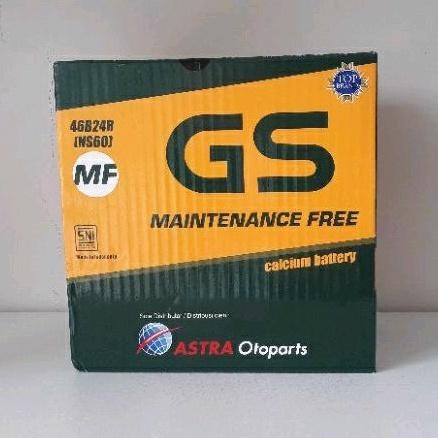 Aki Mobil Toyota Avanza, Rush, Terios Gs Astra Mf Ns60 (Aki Kering)