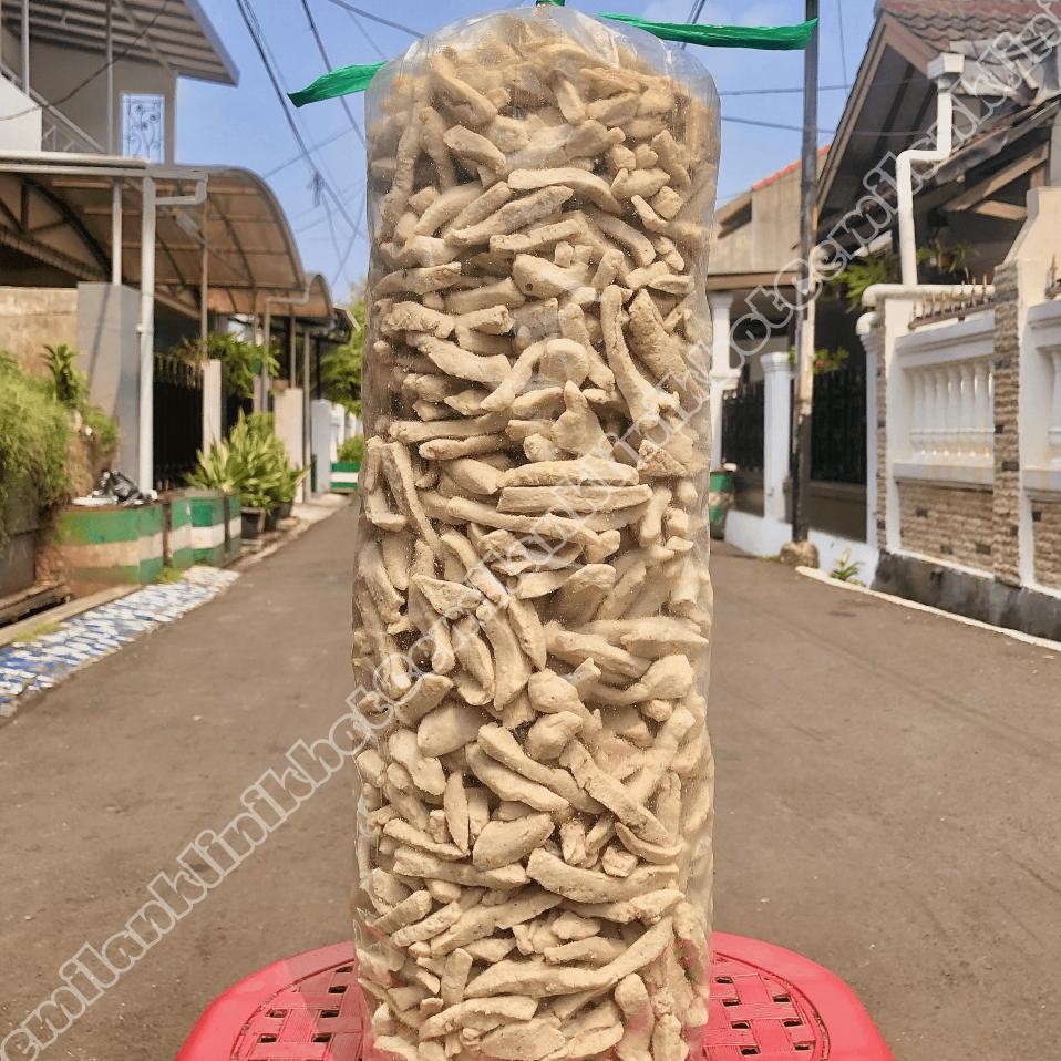 

Keripik Basreng Tanpa Bumbu Seball/Kerupuk Basreng Tanpa Bumbu 2Kg/2000Gram