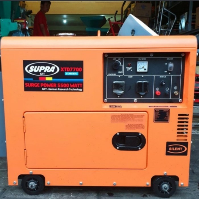 Berkualitas Genset Silent 5000Watt Solar Termurah