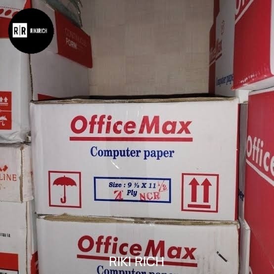 

Continuos Form Office Max 9 1/2 x 11 inc, 4 Ply