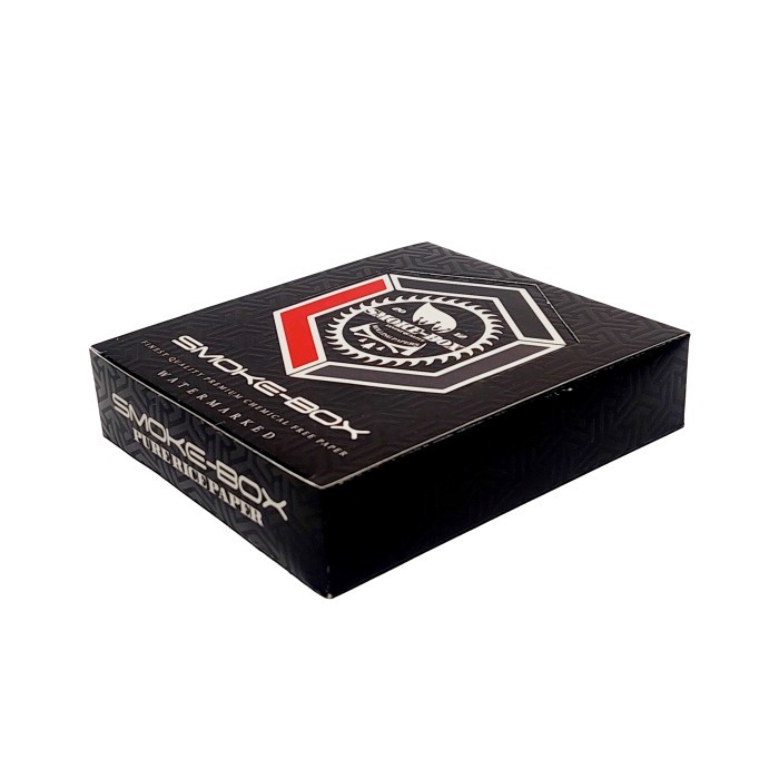 

1 BOX SMOKE-BOX PURE RICE PAPER - KING SIZE SLIM
