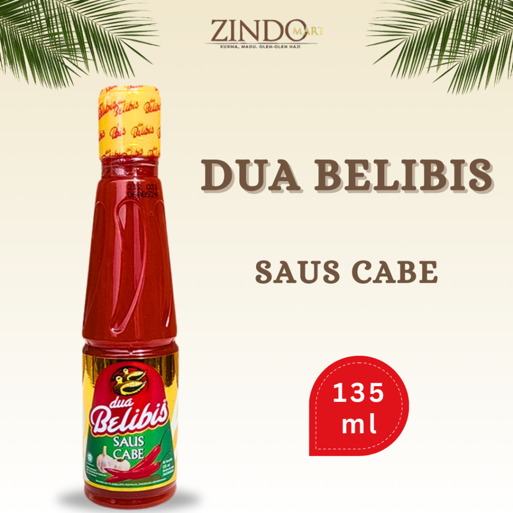 

SAUS CABE DUA BELIBIS 135ML PET CHILI SAOS