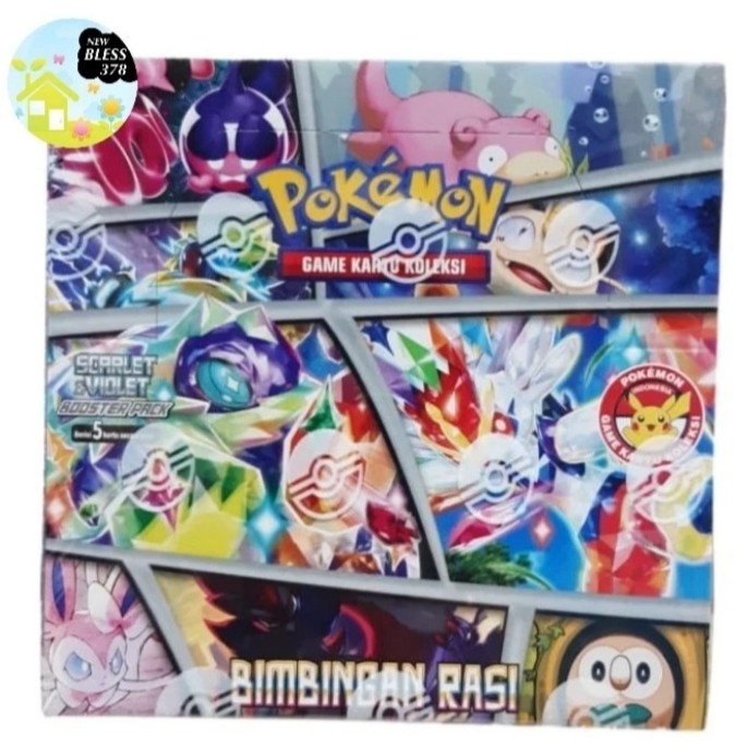 Pokemon TCG Indonesia SV7s Bimbingan Rasi Booster Box Original / Kartu Pokemon Bimbingan Rasi Box