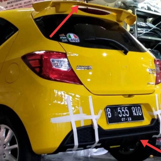 Spoiler Mugen Paket Defuser Brio Satya 2018