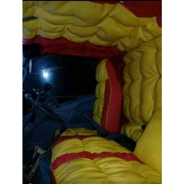Sarung Jok Cover Jok Canter Fullset Model Sofa