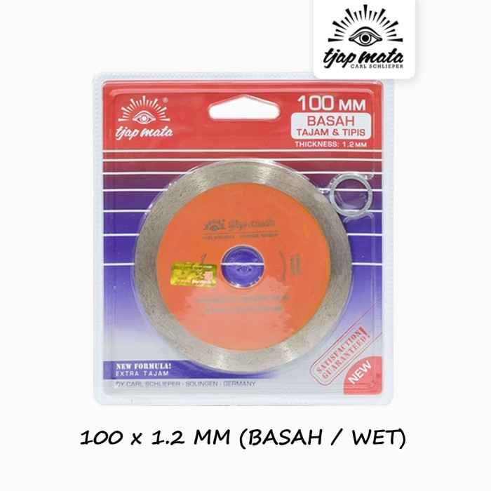 TJAP MATA / CAP MATA Mata Potong Granit / Keramik 100 MM (Basah)
