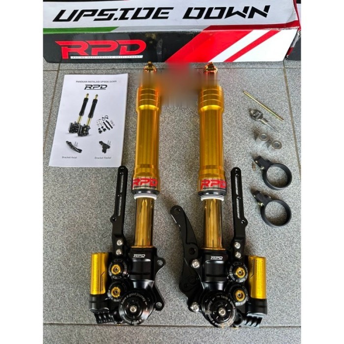 Up side Down ShockBreaker Shock Depan Rpd Gen 2 Nmax Old / New
