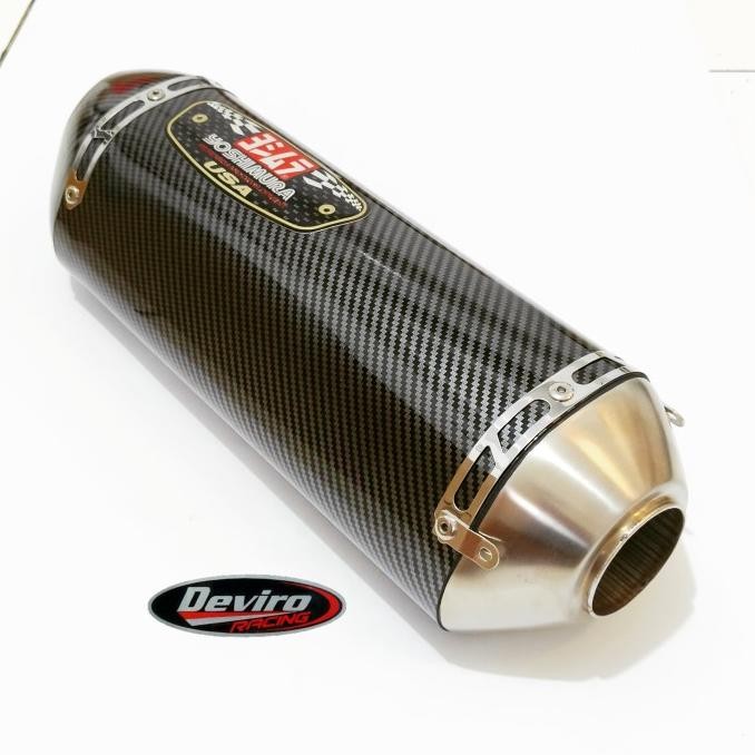 knalpot yoshimura r-77 carbon import slip on xmax 250 connected 