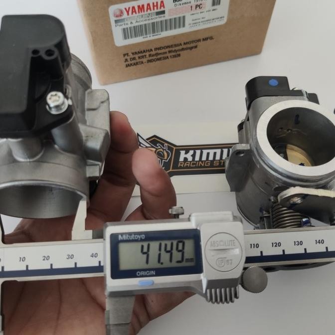 throttle body yamaha xmax 250 original - bisa custom 