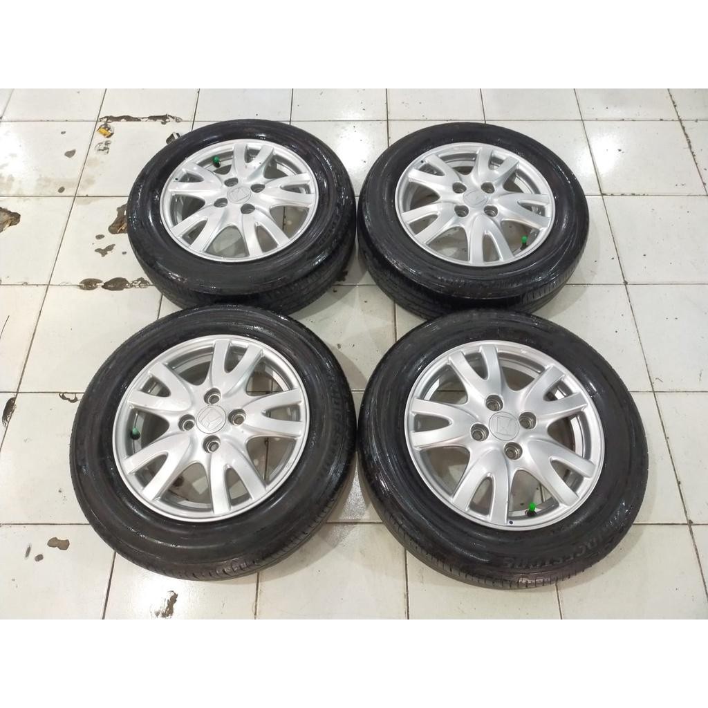 Dijual Velg Copotan Mobil Honda Brio Akar + Ban 175 65 R14