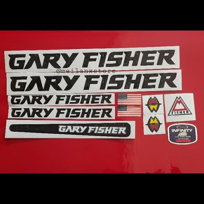 Terlaris Stiker Sepeda Gary Fisher