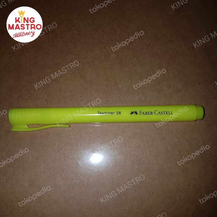 

TERBARU Faber Textliner 38 Fluorescent Yellow Highlighter