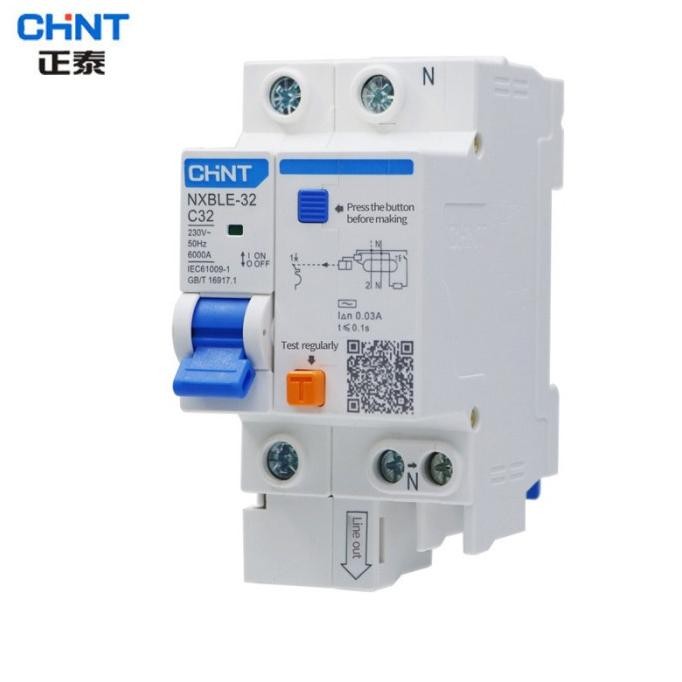 Spesial Rccb Nxble-32 Chint Elcb 6A Neo