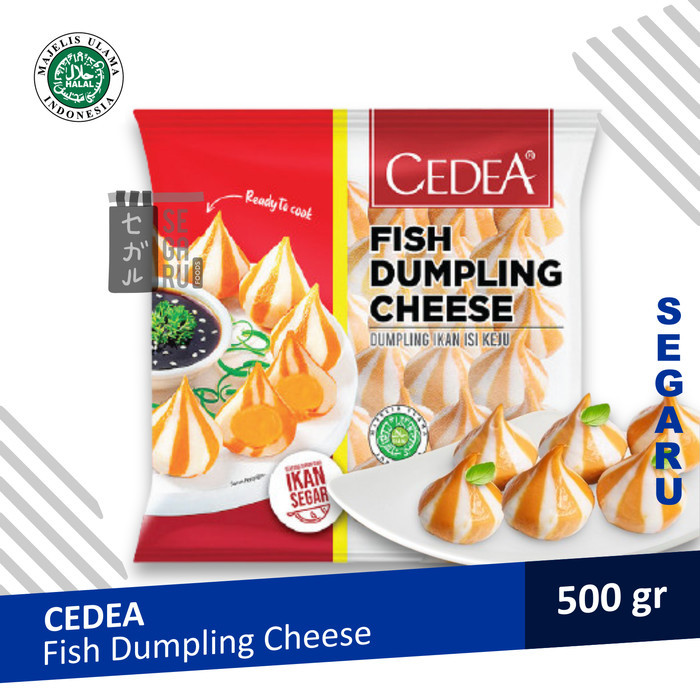 

Cedea Fish Dumpling Cheese Dumpling Ikan Keju Halal 500 Gram
