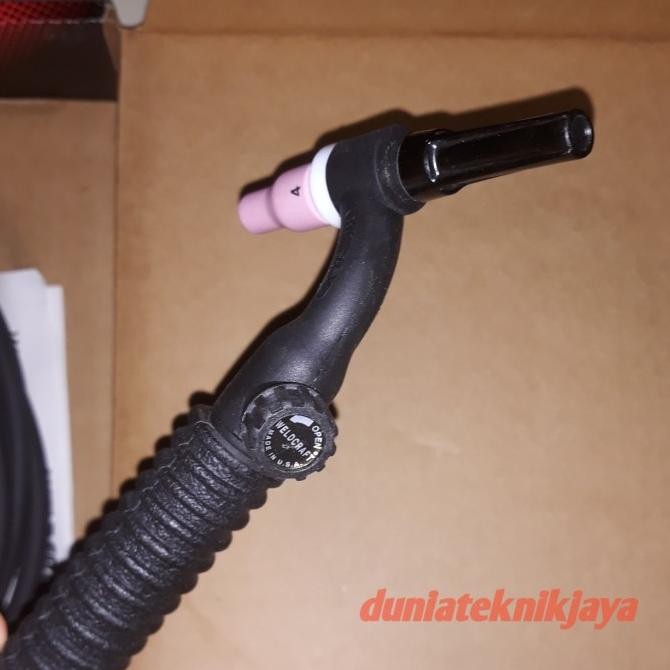 Spesial Stang Las Tig Torch Argon Weldcraft Wp 9F - Flexible Usa Original