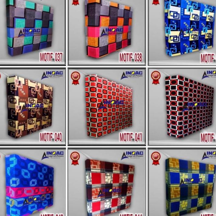 Sarung Kasur Busa Resleting Tebal 5, 10, 15, 20, 25, 30, 40 Cm / Cover Kasur Busa Inoac, Cover Kasur