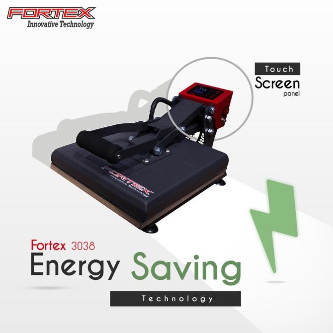 harga mesin press sablon dtf Mesin Press Kaos / Hot Press Sablon 680watt FORTEX FXT-3038 AUL