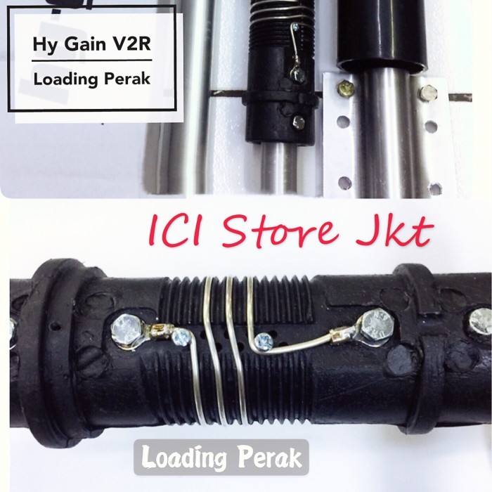 Antena V2R Lokal loading kawat perak original