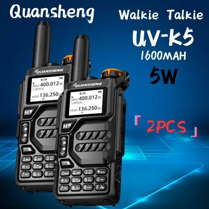 Handy Talkie HT Quansheng UV K5 Multi-Band Walkie Talkie UV-K5 Usb C