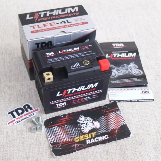 Ready Aki Motor TDR Racing TLFE-4L Lithium AKI Beat-Scoopy-Vario 110-Blade