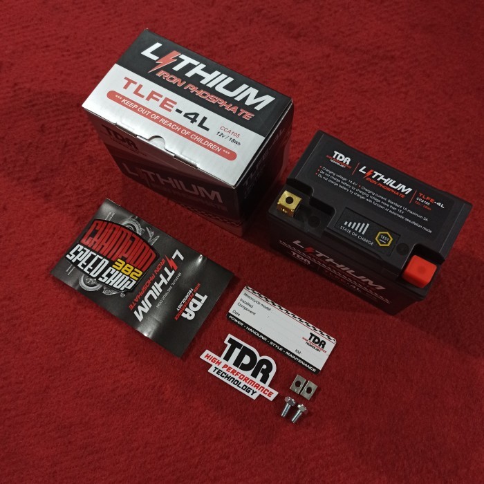 Ready Aki TDR Lithium Iron TLFE-4L Jupiter New Z MX 135 XSR150 XSR 150