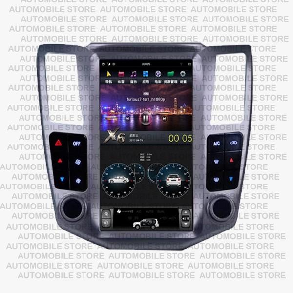 Mtech Head Unit Tesla Android Toyota Harrier 2004 - 2007