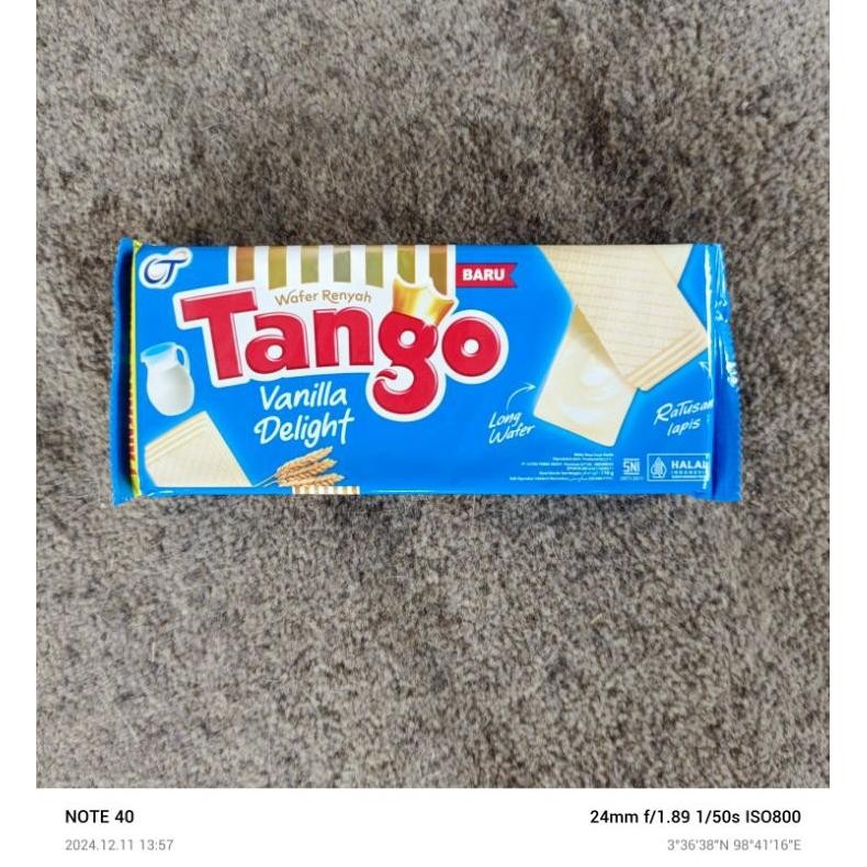 

TANGO WAFER LONG VANILLA MILK 110gr (INSTAN MEDAN)