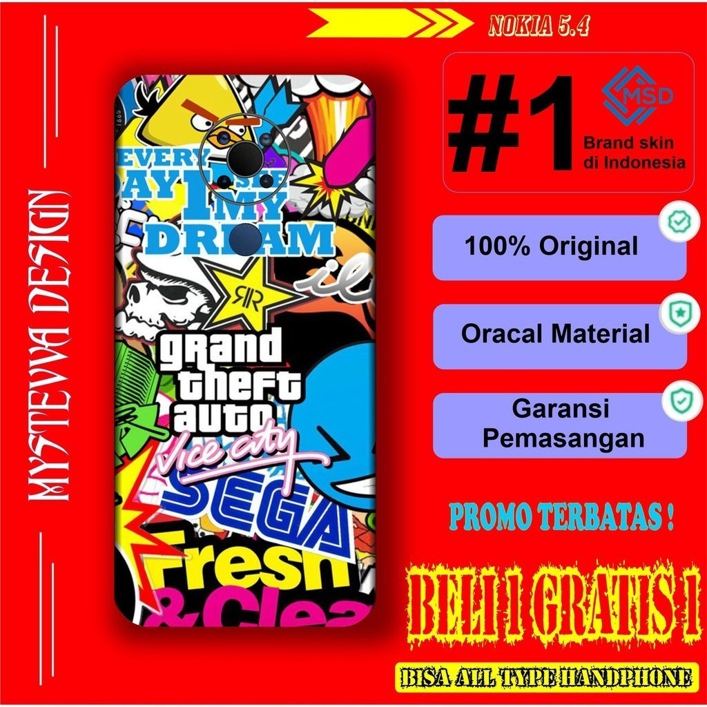 

*Fullbody* Nokia 5 Garskin Case/Stiker Premium Custom COD