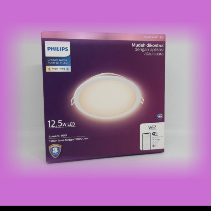 philips smart wifi 12,5w 12.5w downlight led panel ceiling plafon