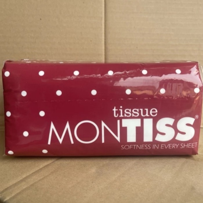 [1karton] Montiss facial tissue 250sheet softness tisu wajah 250sheets