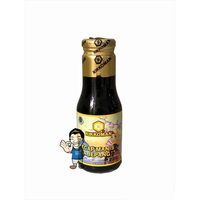 

Ina - Kikkoman Japanese Sweet Sauce- Kecap Manis Ala Jepang Halal 250 Ml