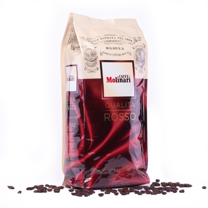 

Caffe Molinari Coffee Rosso Blend Biji Kopi 1 Kg