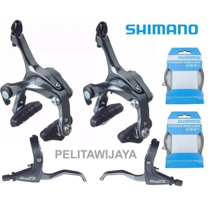 GROUPSET UBRAKE SHIMANO TIAGRA GUST TROY SEPEDA LIPAT ORIGINAL DAN TERPERCAYA