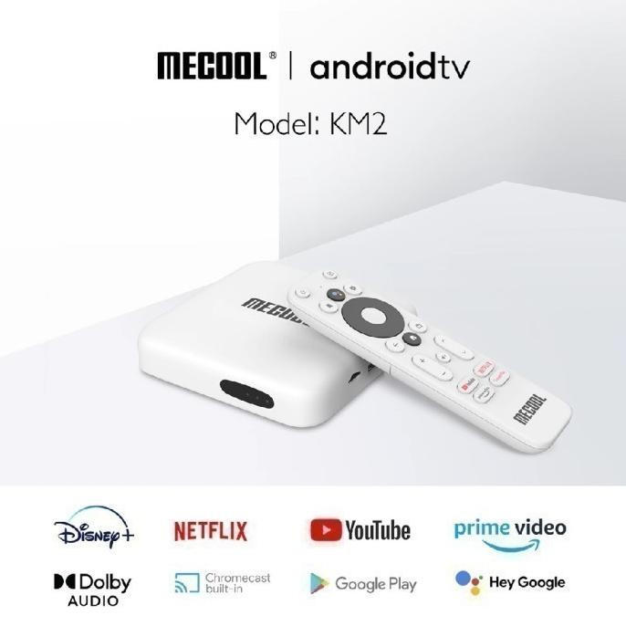 MECOOL KM2 - 4K UHD Android TV Box - Android TV Google Certified