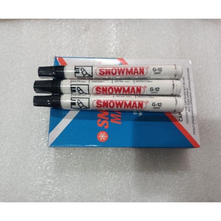 

Spidol Snowman Warna Hitam 12Pcs G 12 / Bg 12