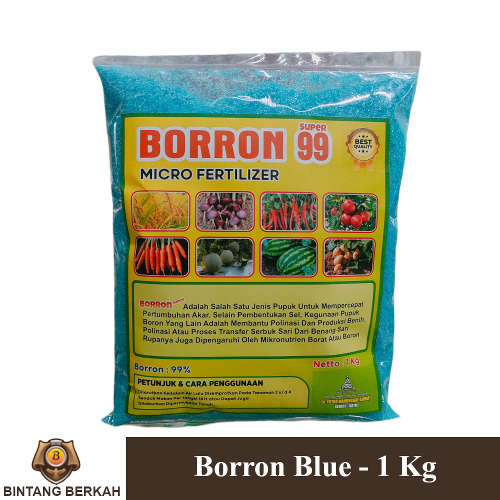 Borron Blue 99 1 Kg Pupuk Mikro Boron