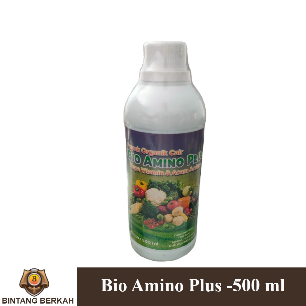 Bio Amino Plus 500 ml Pupuk Asam Amino Kompleks untuk Tanaman