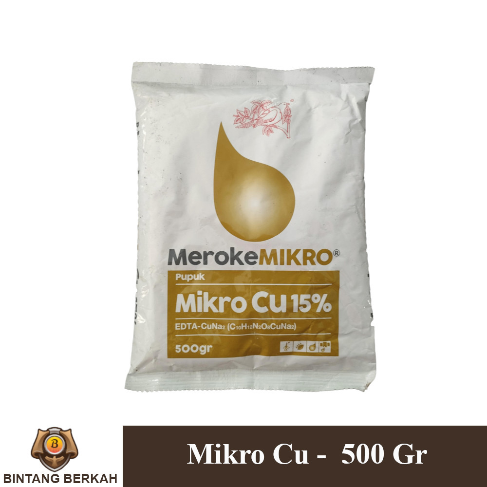 Meroke Cu EDTA 500 Gram Pupuk Mikro