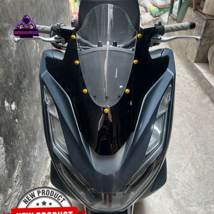 visor pcx 160 - visor pcx 160 jenong twotone - windshield pcx 160