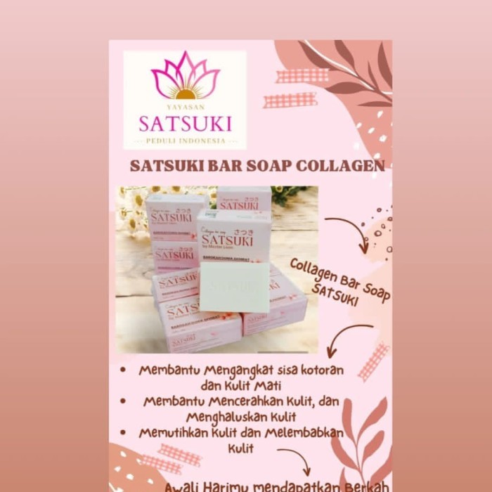SATSUKI BAR SOAP COLLAGEN