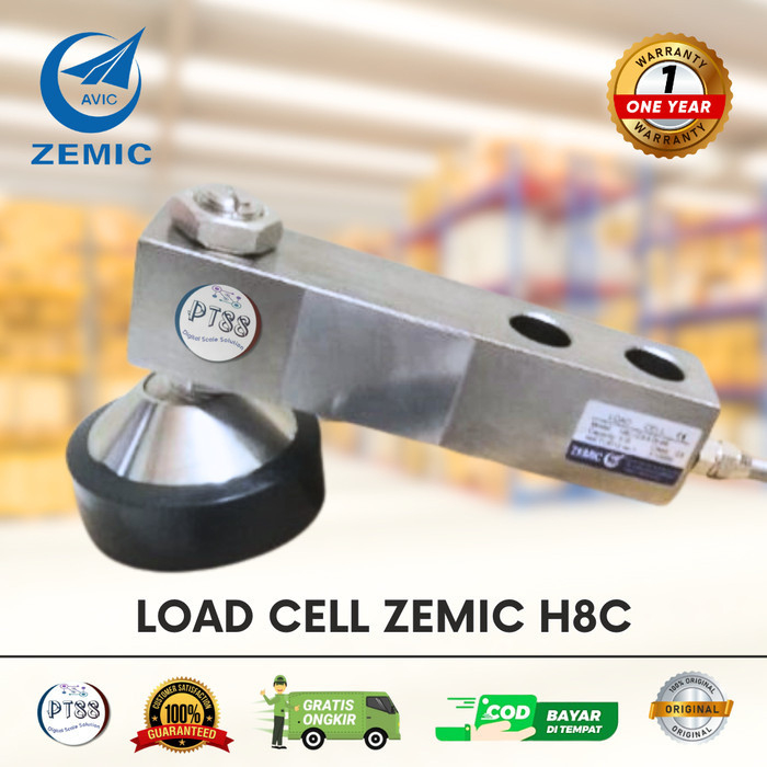 Load Cell Shear Beam H8C 200Kg / Load Cell 200Kg / Zemic H8C 200Kg