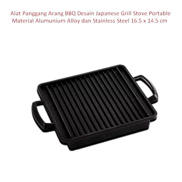 TERLARIS Japanese BBQ Grill | Hibachi Yakitori Grill| Panggangan Jepang Hibachi - Tray Hibachi S