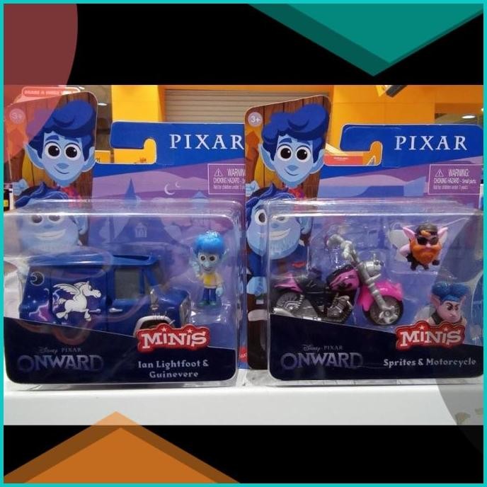Disney Pixar Onward Minis / Mainan Action Figure / Cars Hotwheel Ori 1