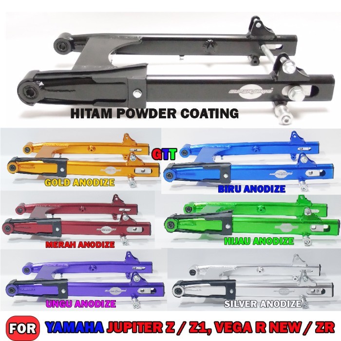 Swing Arm Yamaha Jupiter Z Merek Super Drag Aluminium Anodize