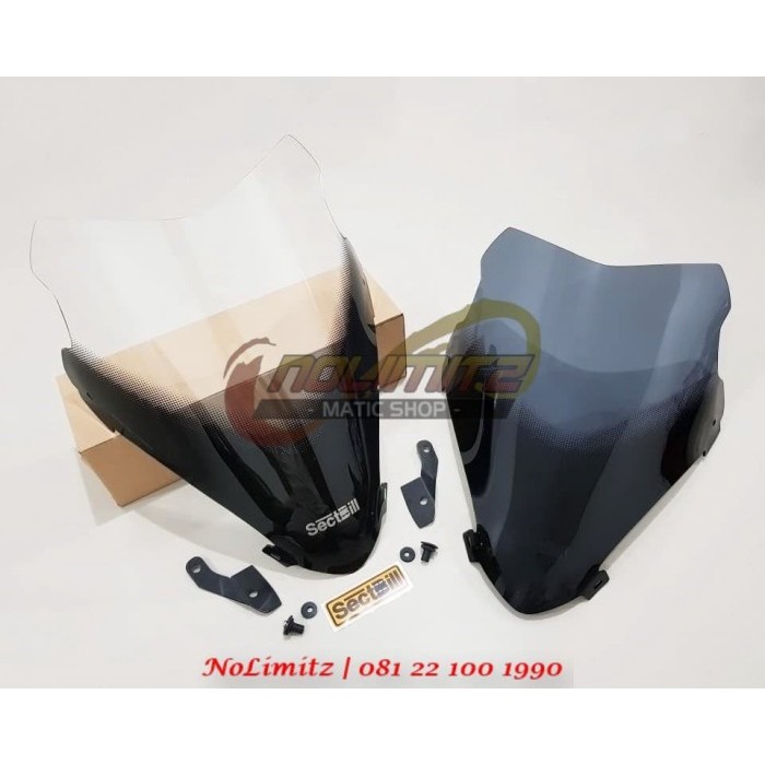 Windshield Visor Kaca Tameng Depan Sectbill Evo Honda Pcx 2018