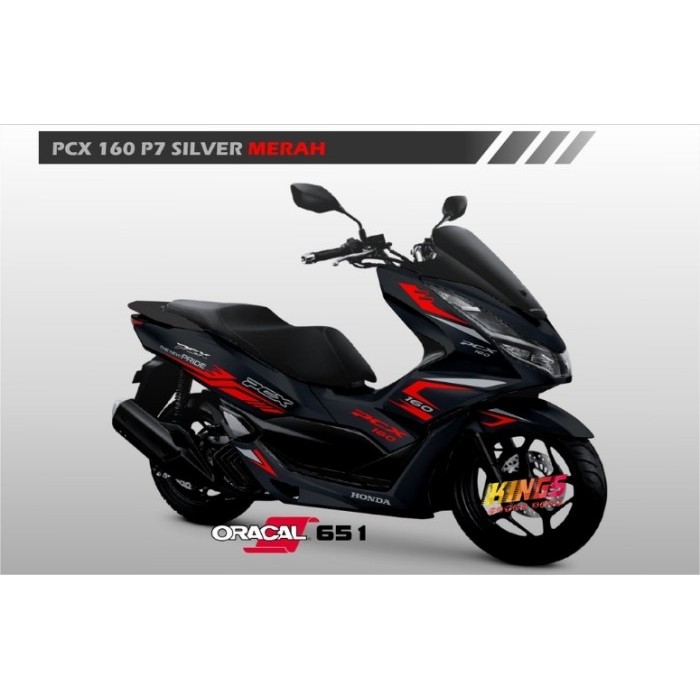 Cutting Sticker Decal Cutting Stripping Honda New Pcx160 Pcx 160