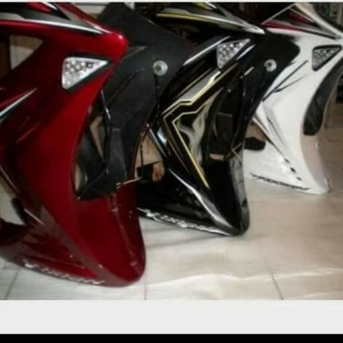 Sayap Half Fairing Vixion Old 2008 2018 - Hitam