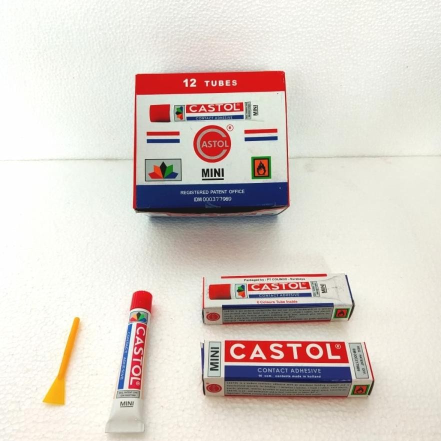 

New Arrival Lem Castol Mini 14Ccm 1 Lusin (Isi 12Pcs) + Dus